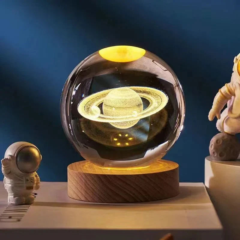 Lampe de Nuit 3D Crystal – Éclairage Magique et Élégant pour Votre Intérieur