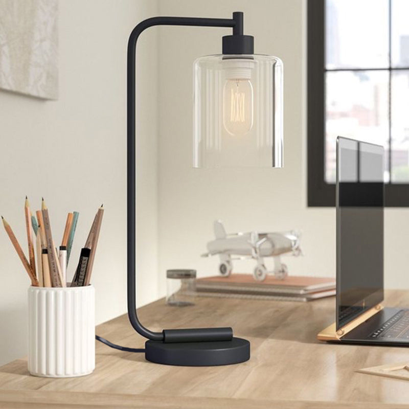 Ambiance - Élégante lampe de table cylindrique pour un design moderne