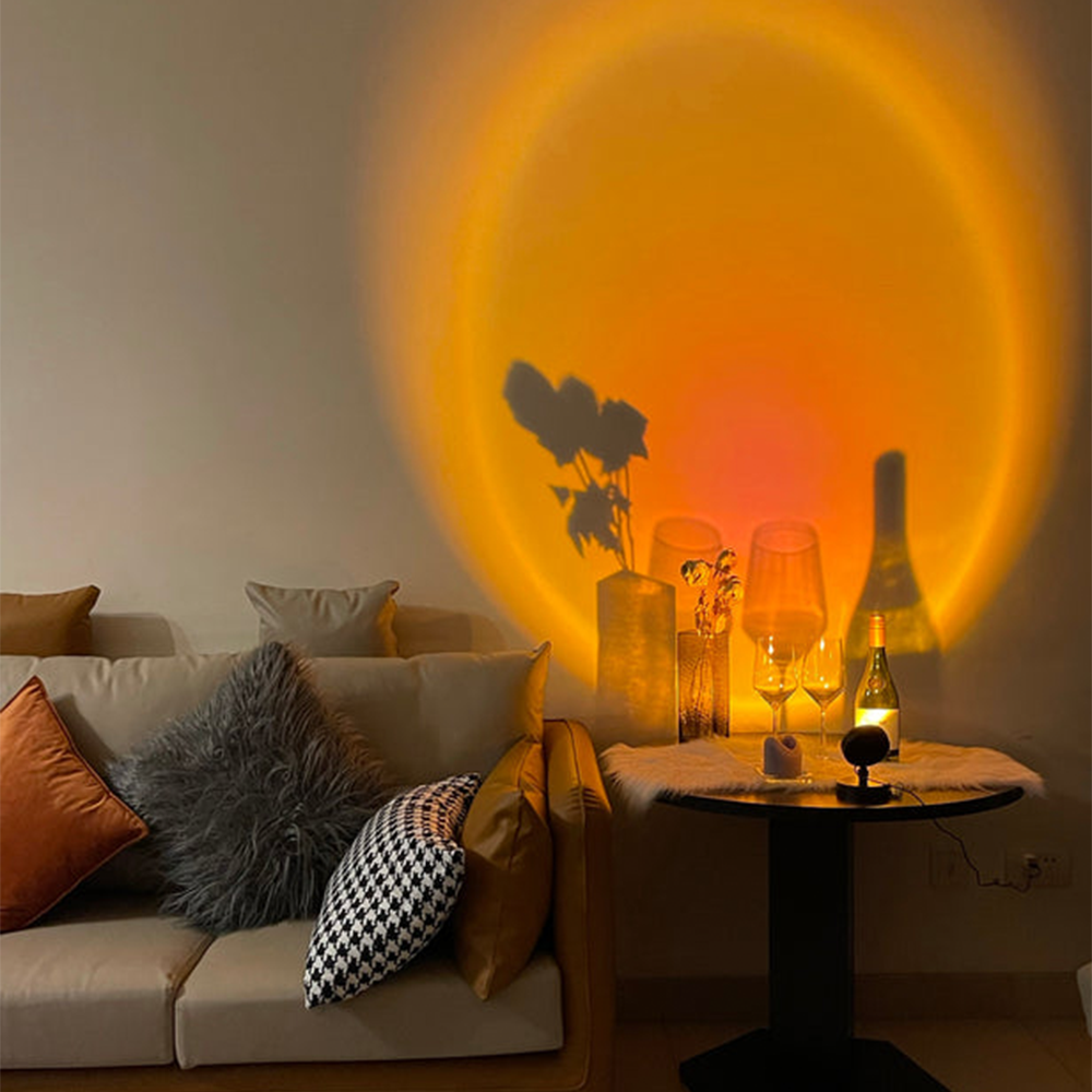 Lampe de Table GlowLys – Design Rétro avec Éclairage Ambiant et Doux