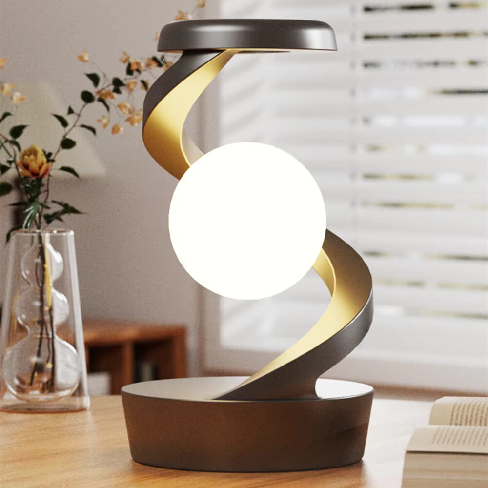 Lampe FloatLight – Design Innovant avec Éclairage LED et Chargeur Sans Fil Intégré