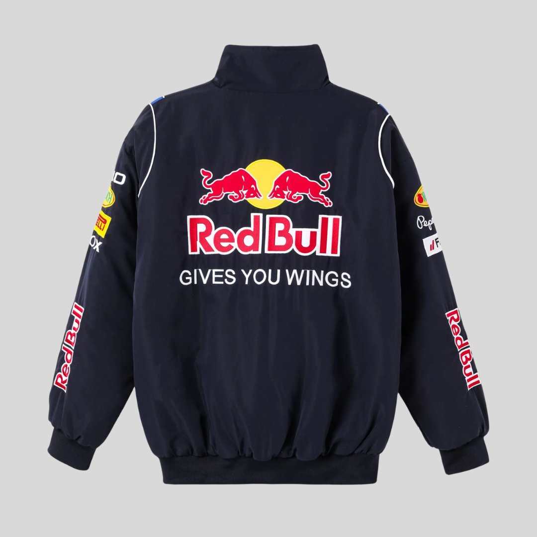 Red Bull Racing | Veste F1 Vintage Unisexe - Style Rétro et Sportif