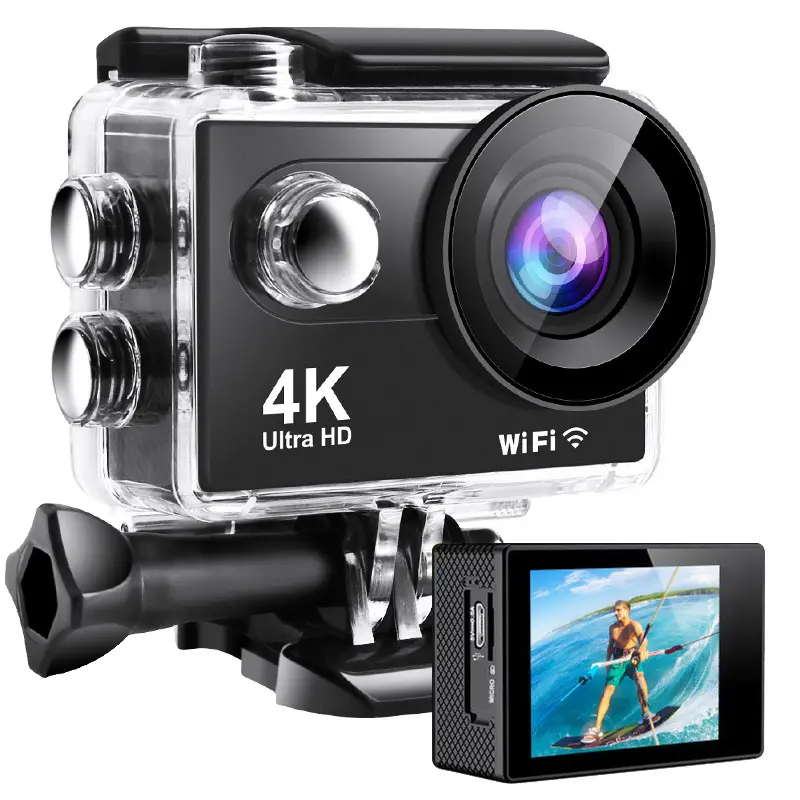 Caméra d’Action 4K - Capturez Vos Aventures en Ultra HD