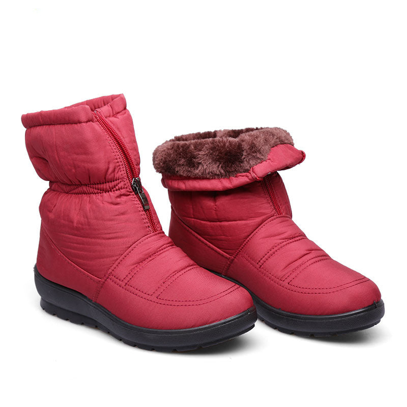 Bottes d’Hiver Imperméables pour Femme – Chaleur, Confort et Semelle Antidérapante