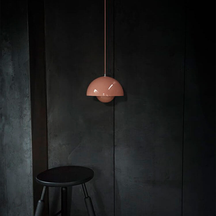 Lampe Suspendue Halfronde Scandinave Macaron