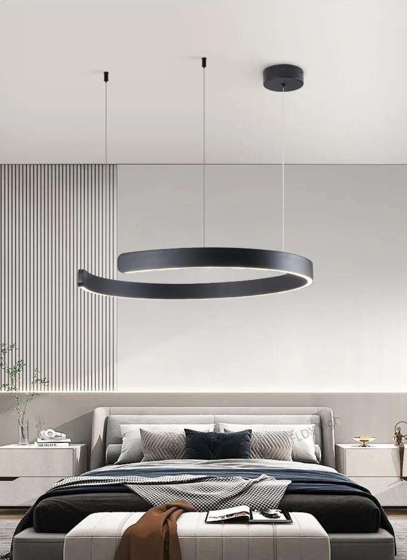 Lustre LED Rond pour Salon