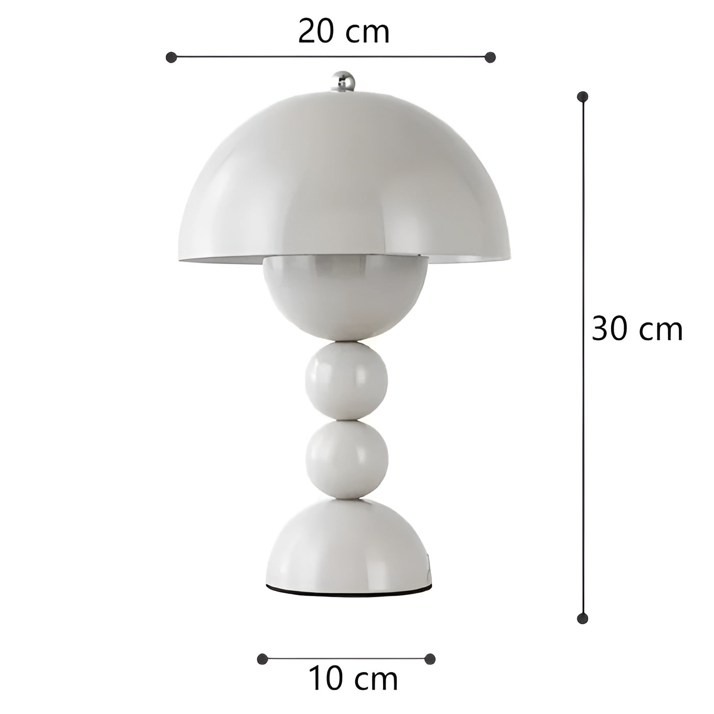 Lampe de Table LED Scandinave Dimmable - Élégance et Fonctionnalité