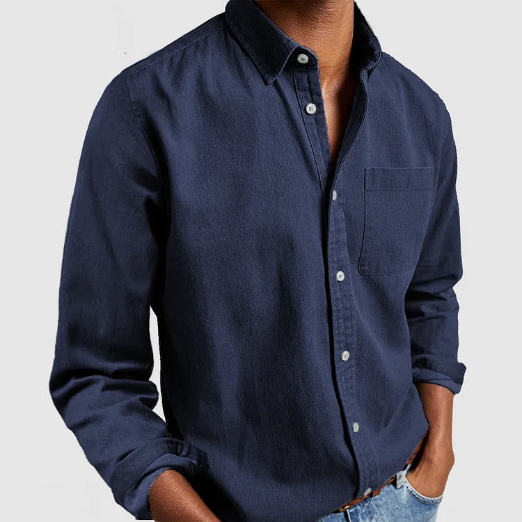 Chemise Élégante en Coton pour Homme – Polyvalence et Confort Intemporel