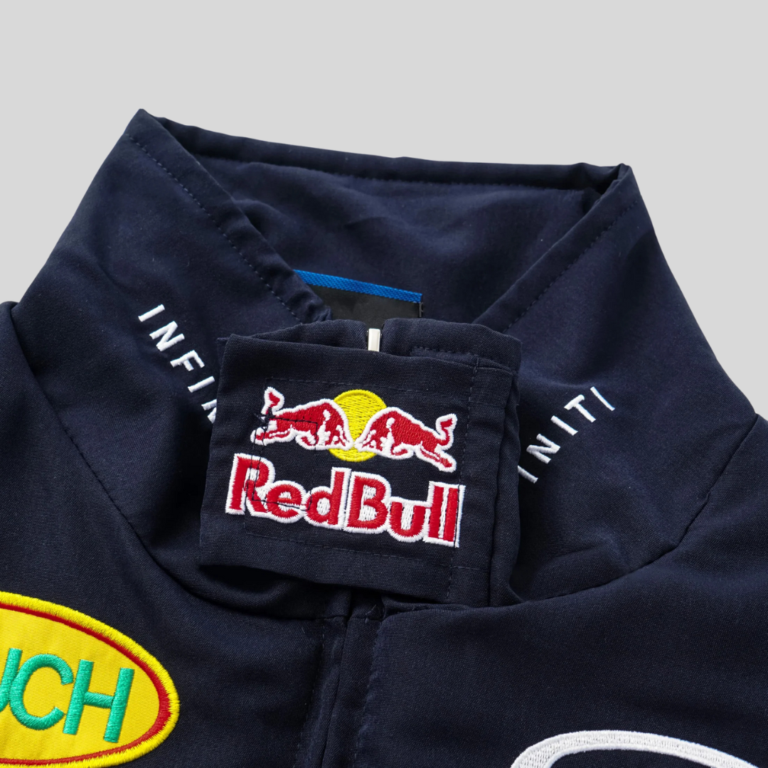 Red Bull Racing | Veste F1 Vintage Unisexe - Style Rétro et Sportif