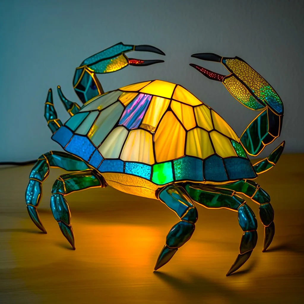 Lampe de Table Animale en Résine et Verre – Design Unique et Élégant