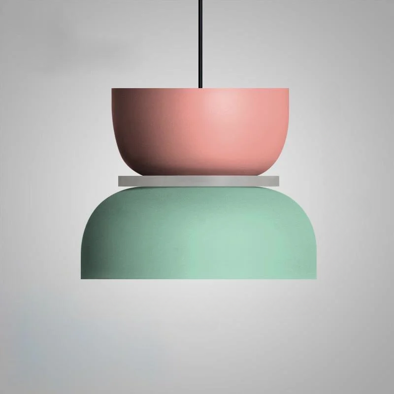 Lampe Suspendue en Style Nordique Macaron