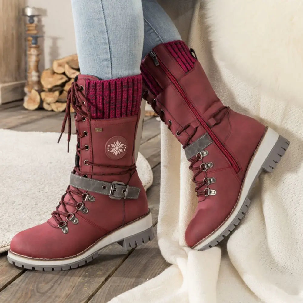 Bottes d’Hiver Orthopédiques NordicHeat pour Femmes - Confort et Chaleur Inégalés