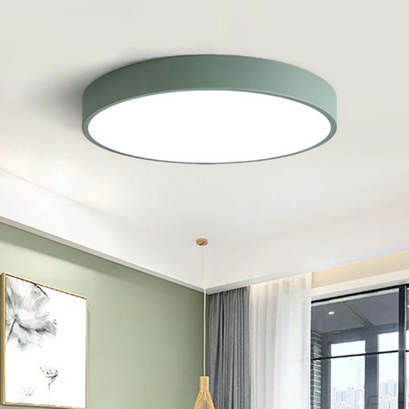 Lampe de Plafond Ultra-Plate PastelGlow – Design Minimaliste et Éclairage LED Économe en Énergie