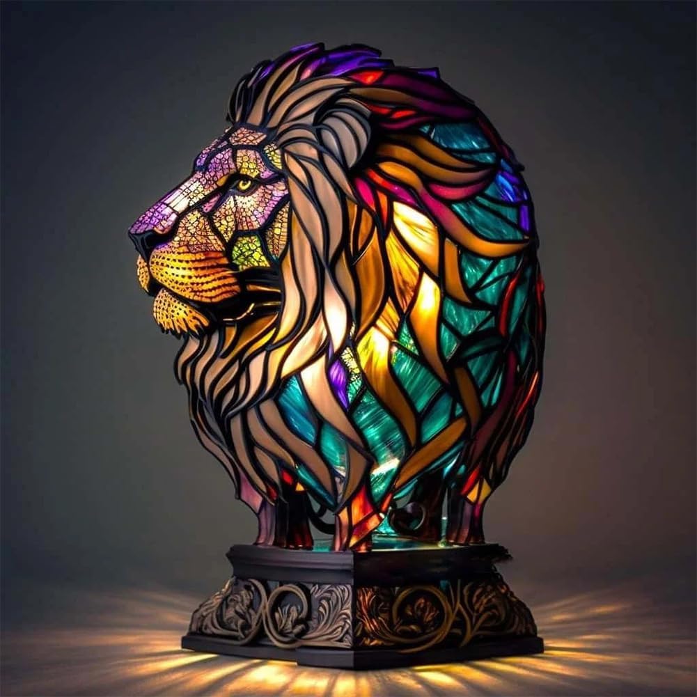 Lampe LuxeBeast Inspirée des Animaux – Design Élégant et Éclairage LED Dimmer