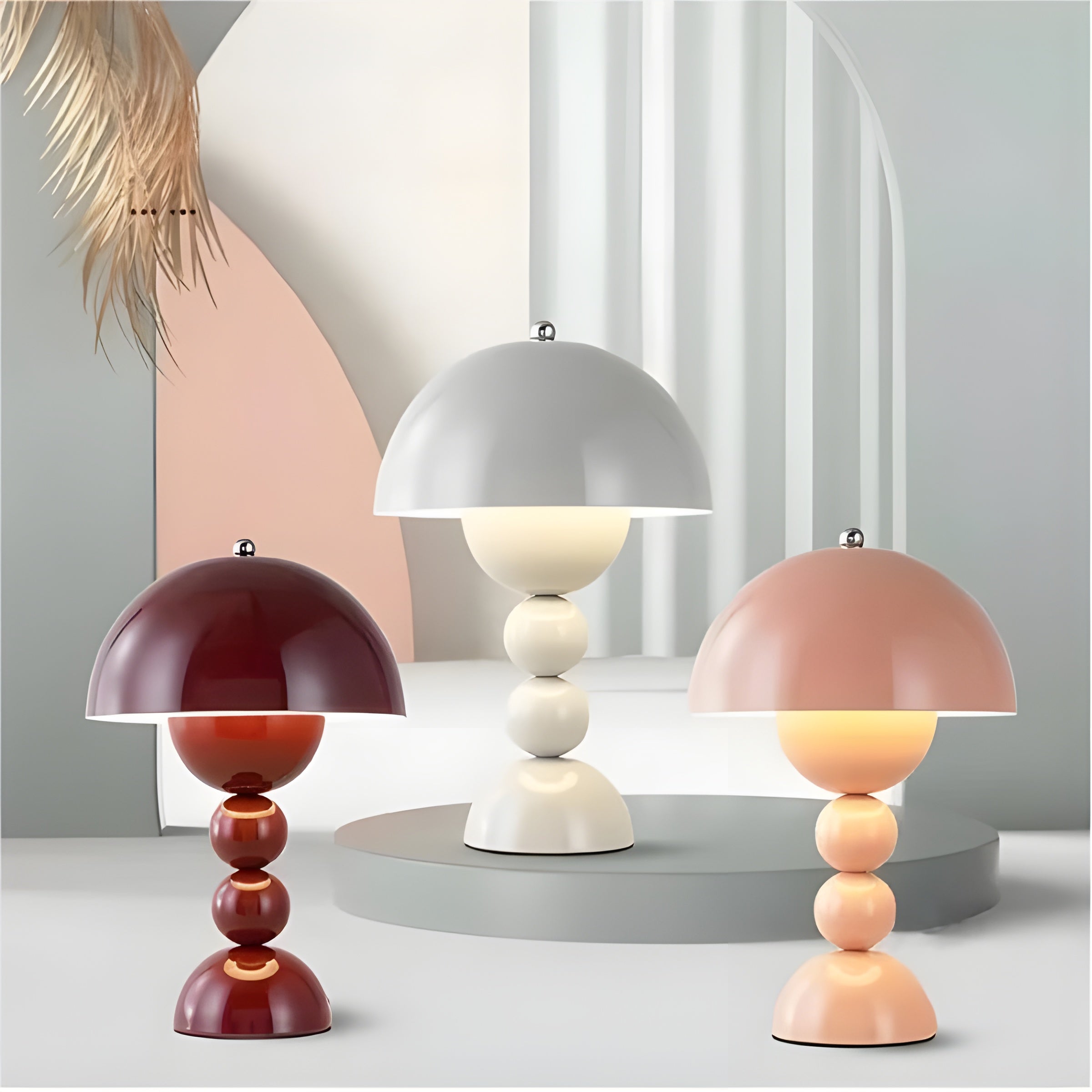 Lampe de Table LED Scandinave Dimmable - Élégance et Fonctionnalité