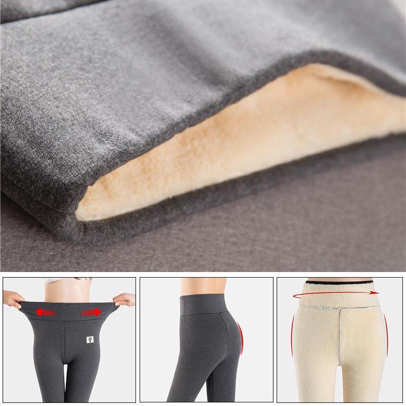 Leggings Chaudes en Cachemire - Confort et Élégance pour l’Hiver