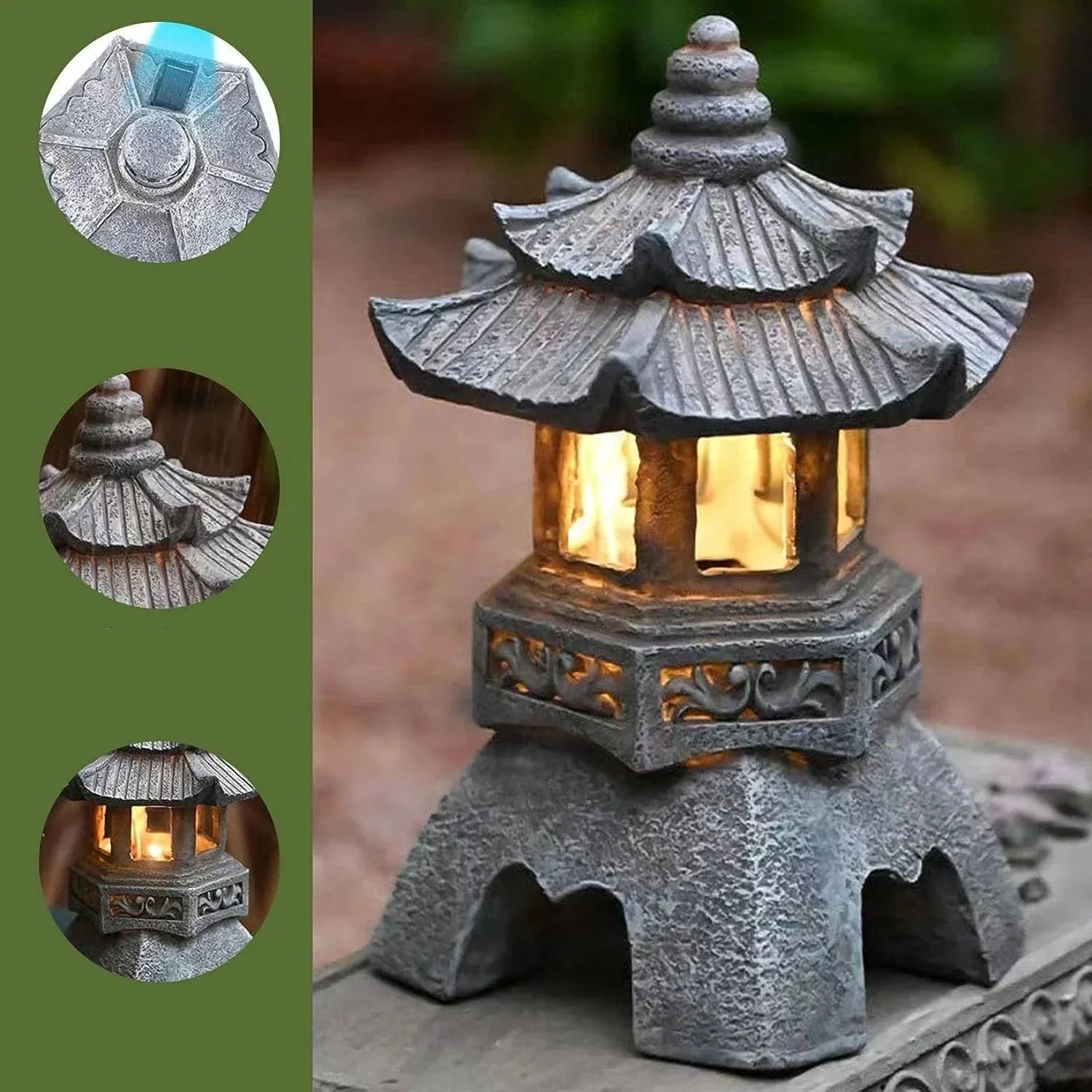 Lantern - Éclairage de Jardin Élégant