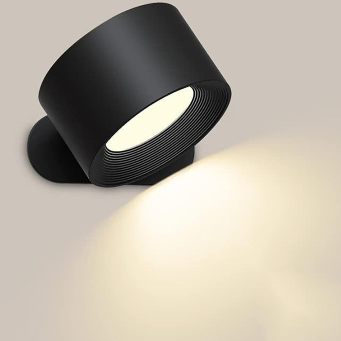 Lampe Murale Sans Fil Rechargeable à 360° – FlexiLamp, Éclairage Pratique et Modulaire