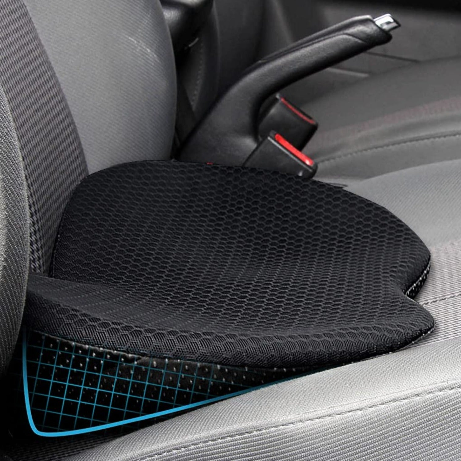 Coussin Rehausseur de Siège pour Voiture – Confort pour Adultes