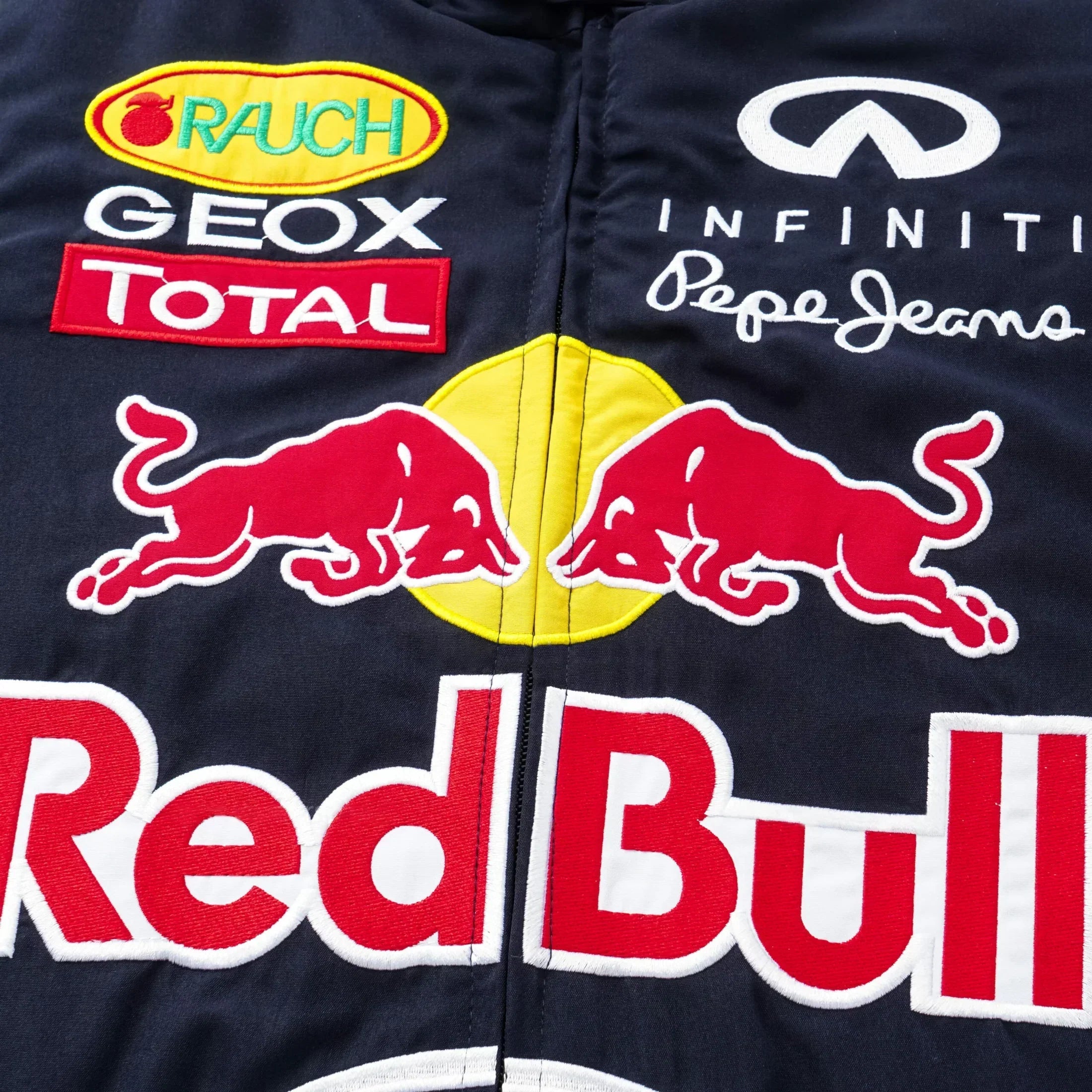 Red Bull Racing | Veste F1 Vintage Unisexe - Style Rétro et Sportif