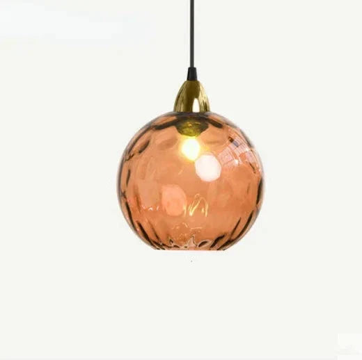 ClearGlow - Suspension en Verre Transparent - Design Minimaliste et Élégant