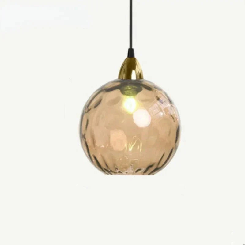 ClearGlow - Suspension en Verre Transparent - Design Minimaliste et Élégant