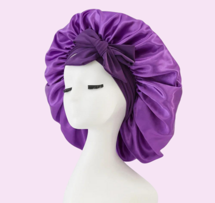 Bonnet de Nuit en Soie - Protection Luxueuse pour des Cheveux Sains et Sans Frisottis