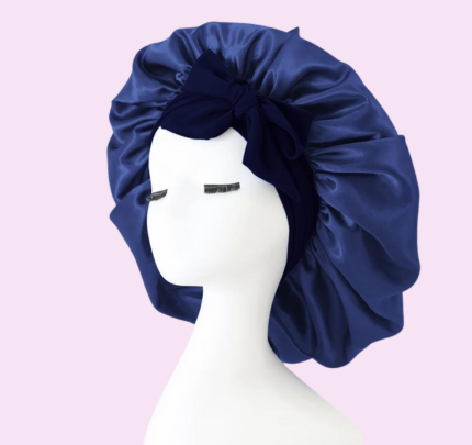 Bonnet de Nuit en Soie - Protection Luxueuse pour des Cheveux Sains et Sans Frisottis