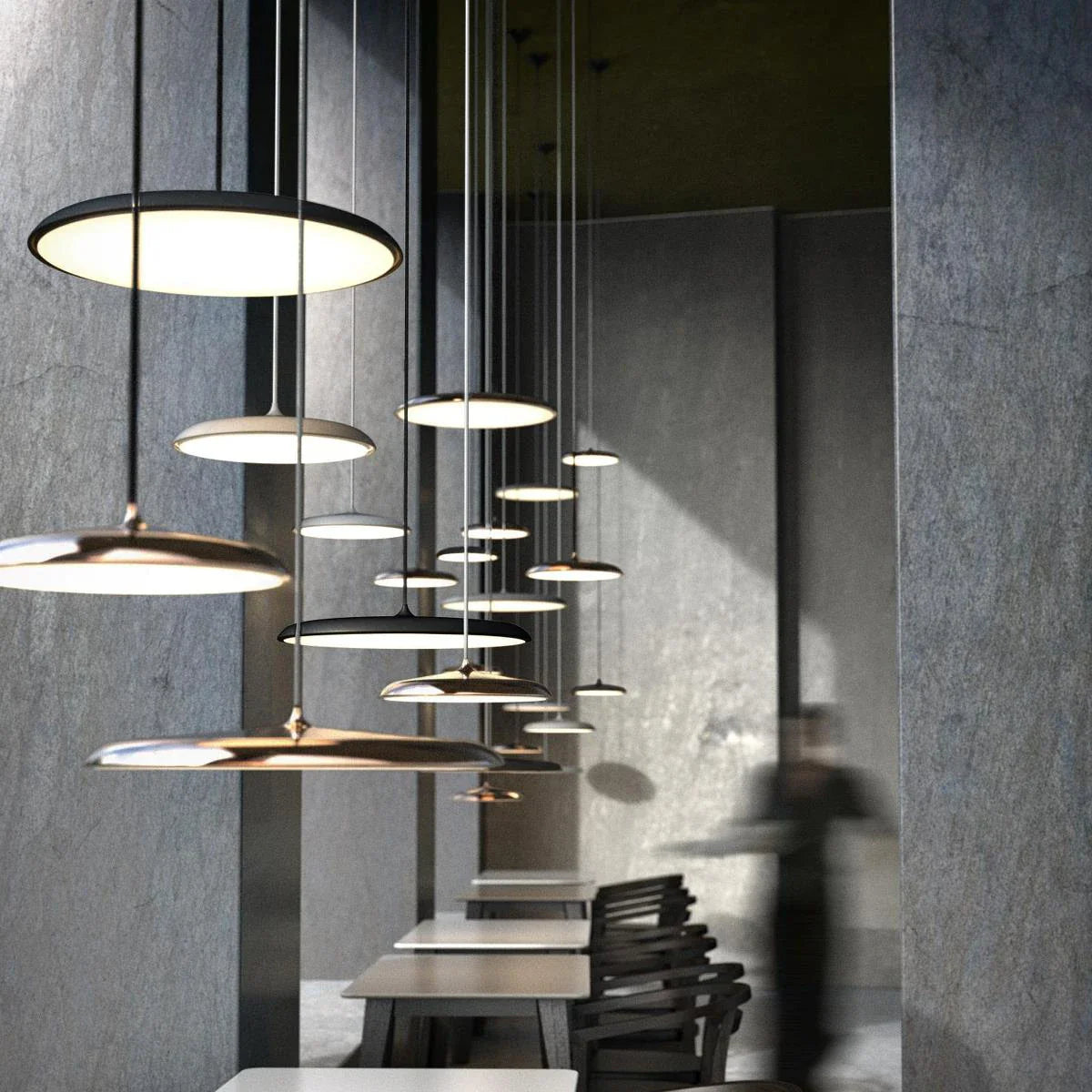 Lampe Suspendue LED Design - Élégance Moderne pour Salle à Manger