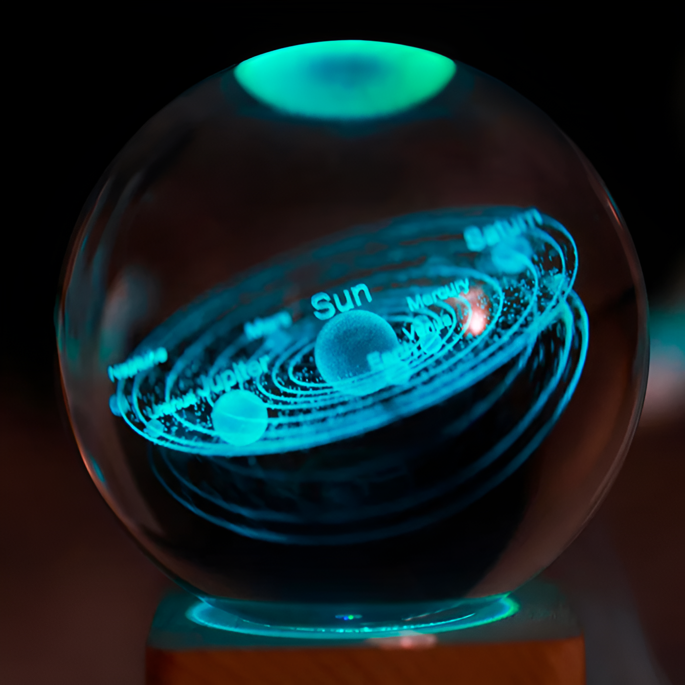 Boule en Verre GalaxyGlow – Projette une Galaxie Lumineuse et Élégante dans Votre Intérieur