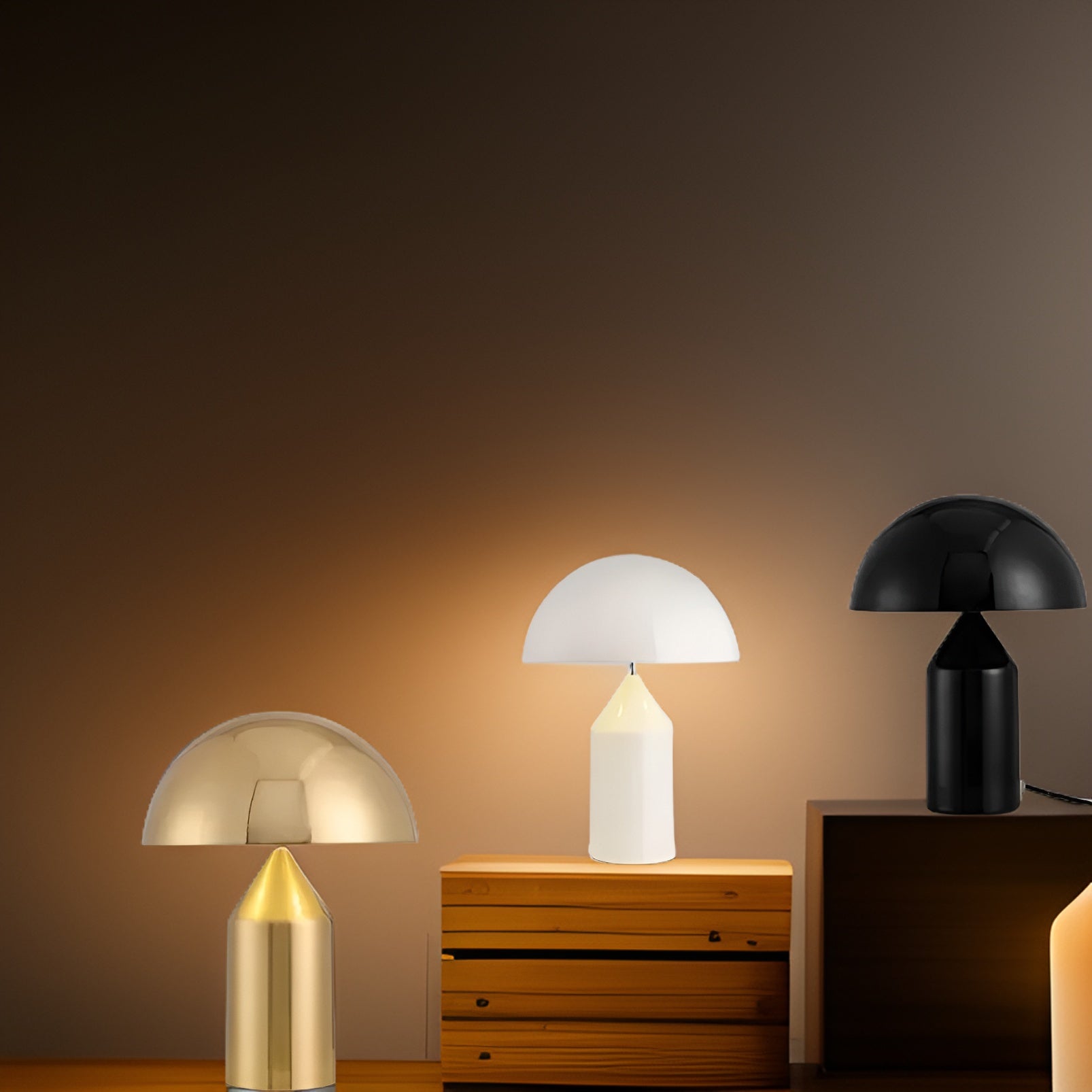 Lampe Tactile Design Champignon – Élégance et Ambiance Chaleureuse