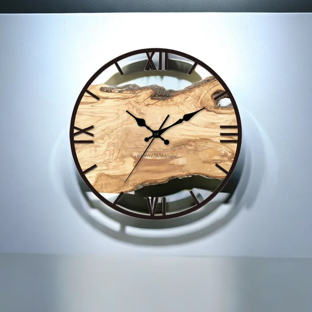 Horloge Murale Transparente - Élégance Minimaliste pour Votre Intérieur