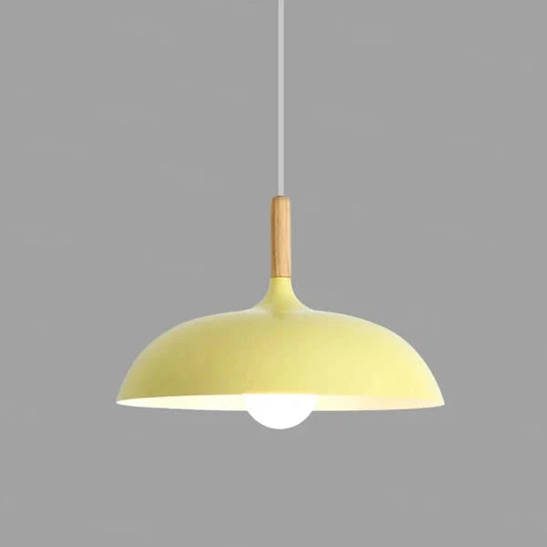 Lampe de Plafond NordLys en Chêne – Design Scandinave Minimaliste et Élégant