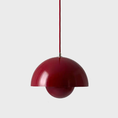 Lampe Suspendue Halfronde Scandinave Macaron