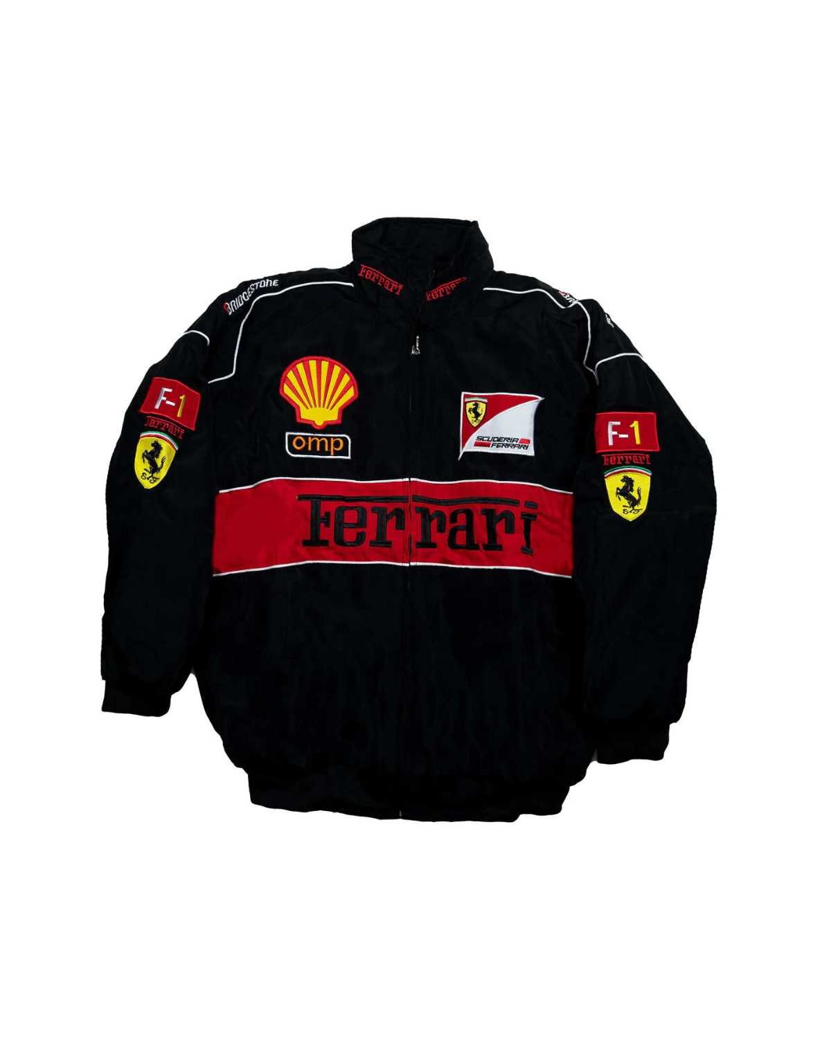 Ferrari | Veste Vintage Unisexe de Course avec Design Ferrari - Style Rétro