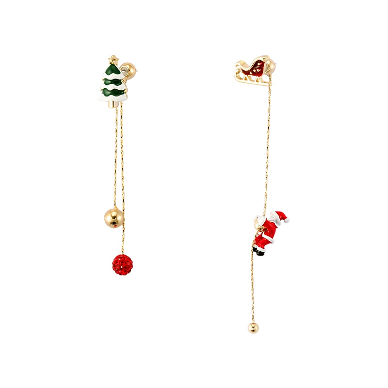 Boucles d’Oreilles CheerCharm – Élégantes et Festives pour Ajouter de la Magie à vos Fêtes de Noël