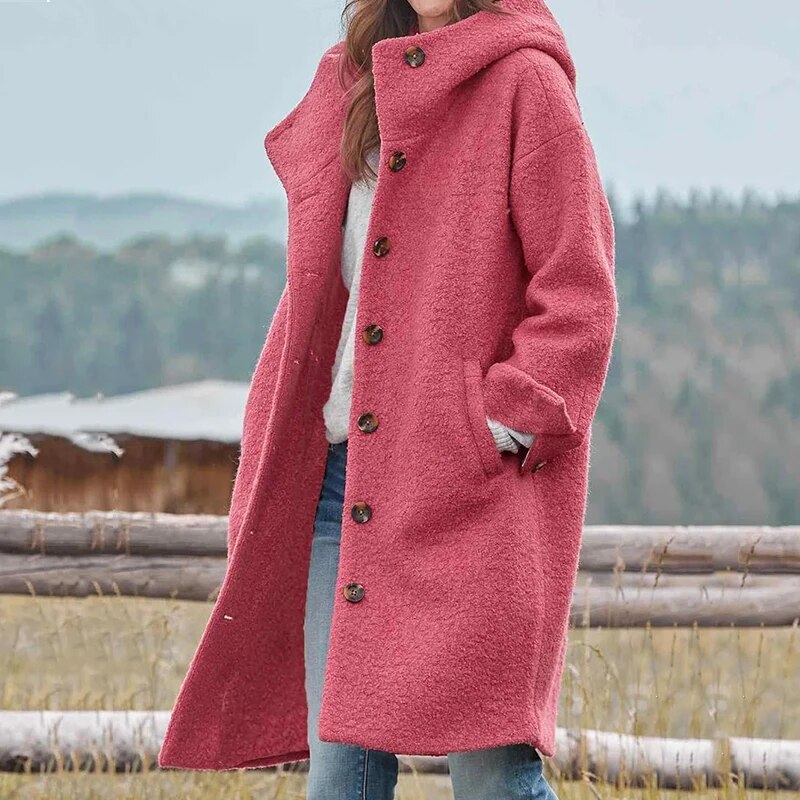 Hazel | Manteau d’Hiver Chic pour Femme - Élégance et Chaleur Intemporelle