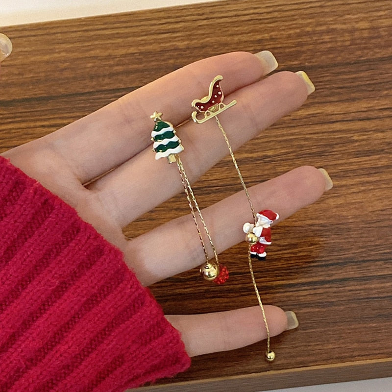 Boucles d’Oreilles CheerCharm – Élégantes et Festives pour Ajouter de la Magie à vos Fêtes de Noël