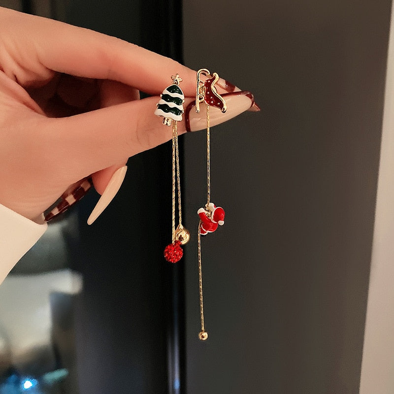 Boucles d’Oreilles CheerCharm – Élégantes et Festives pour Ajouter de la Magie à vos Fêtes de Noël