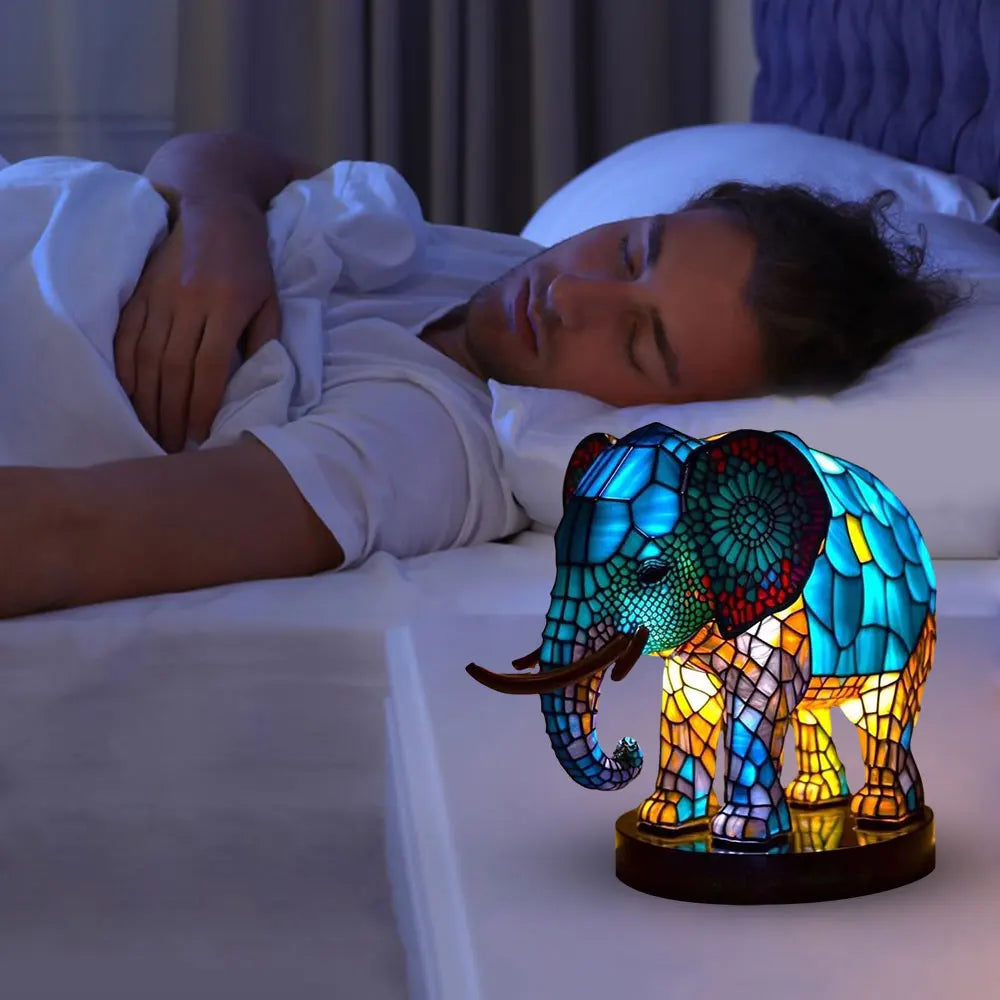 GlowCraft - Lampe 3D en Verre Animal Décoratif