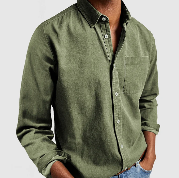 Chemise Élégante en Coton pour Homme – Polyvalence et Confort Intemporel