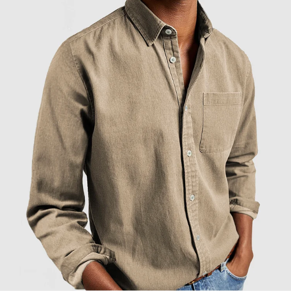 Chemise Élégante en Coton pour Homme – Polyvalence et Confort Intemporel