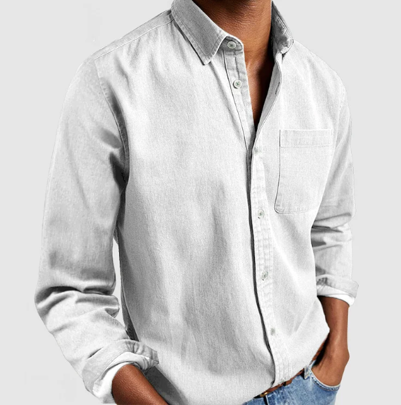 Chemise Élégante en Coton pour Homme – Polyvalence et Confort Intemporel