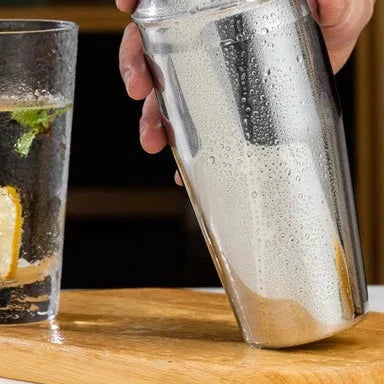 Ensemble d'Outils de Bar Élégants en Acier Inoxydable – Parfait pour des Cocktails Maison