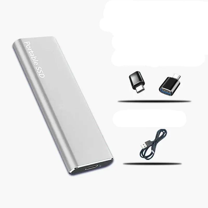 Disque Dur Externe Portable USB 3.1 Type-C - Design Élégant et Haute Performance