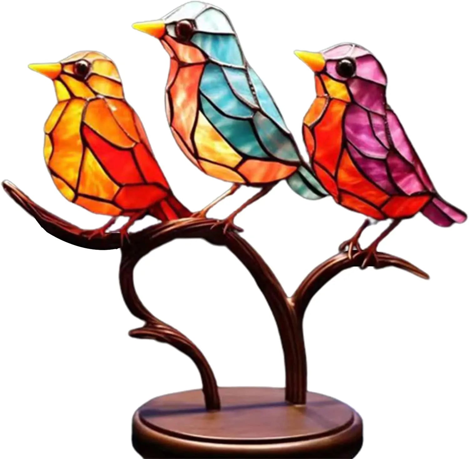 ChicAviary | Décorations de Bureau Oiseaux Colorés sur Branche