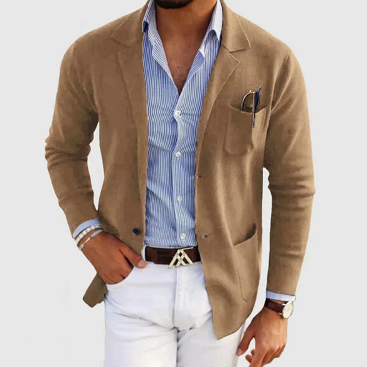 Blazer Homme Lorenzo - Élégance Classique et Confort Décontracté