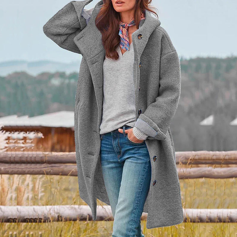 Hazel | Manteau d’Hiver Chic pour Femme - Élégance et Chaleur Intemporelle