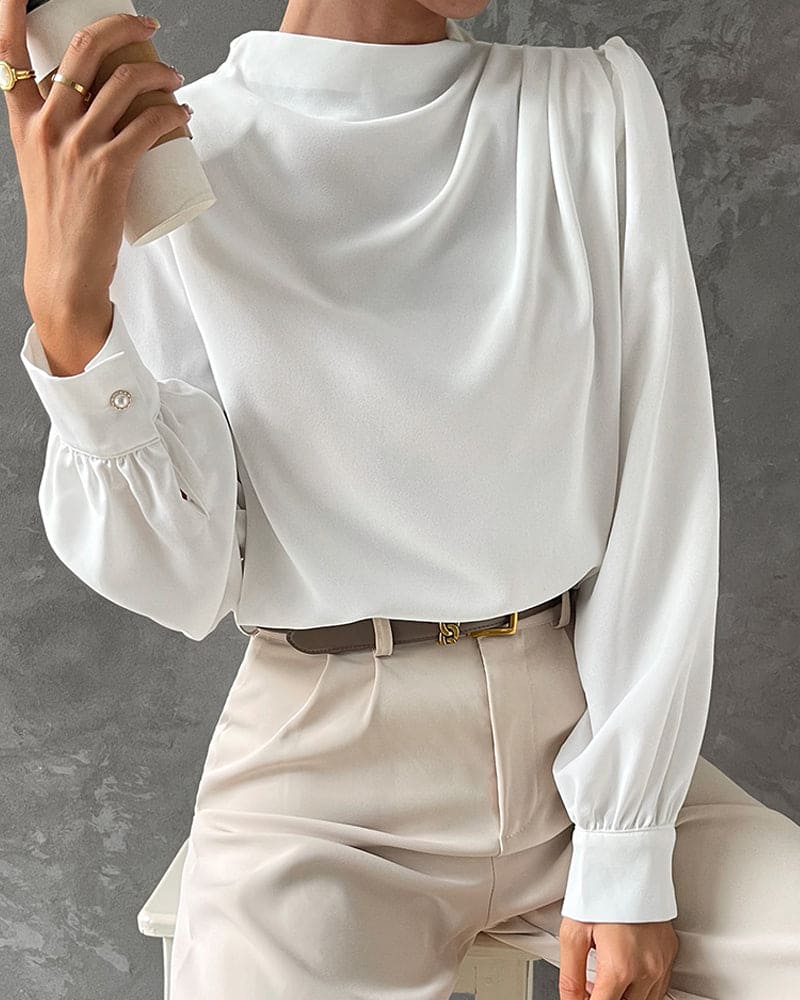 Blouse Isabella - Élégance Classique et Confort pour Toutes les Occasions