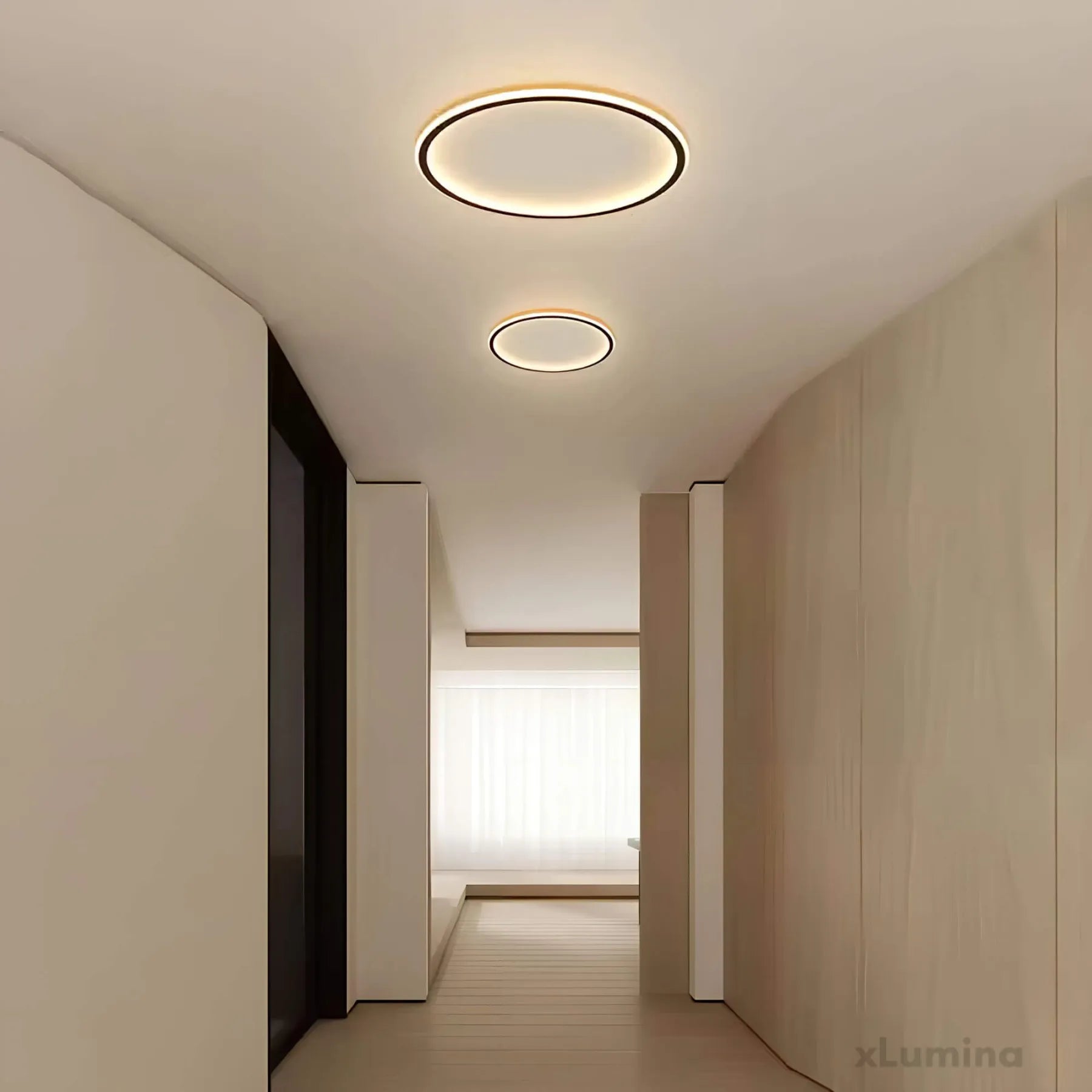 ScandiGlow - Plafonnier LED au Design Nordique | Éclairage Élégant et Moderne