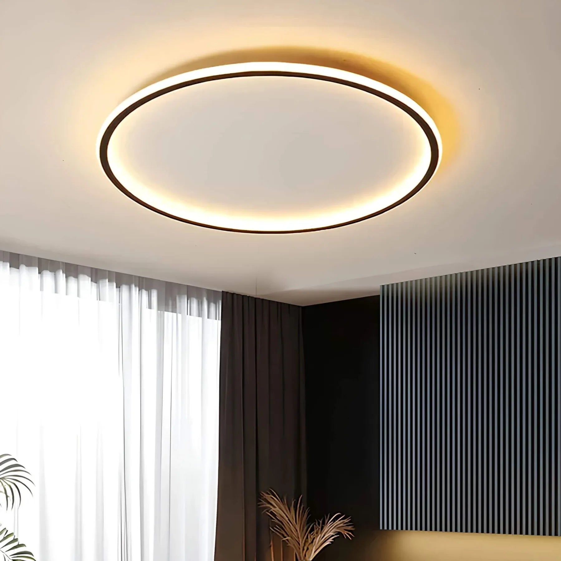 ScandiGlow - Plafonnier LED au Design Nordique | Éclairage Élégant et Moderne